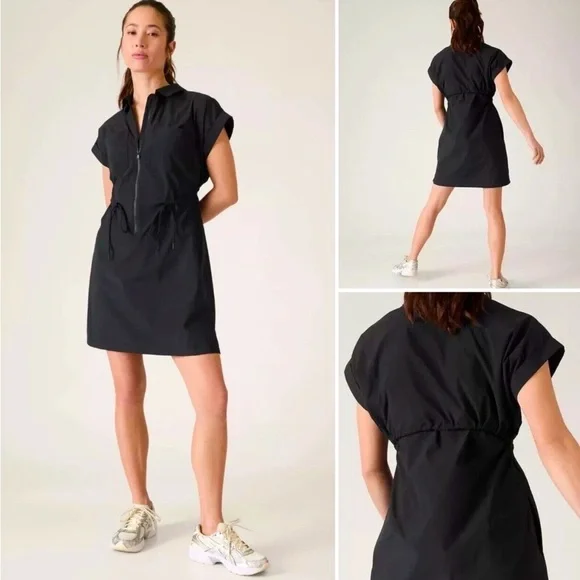 Athleta NWT Topspin Travel Quick Dry Dress - Picture 1 of 16